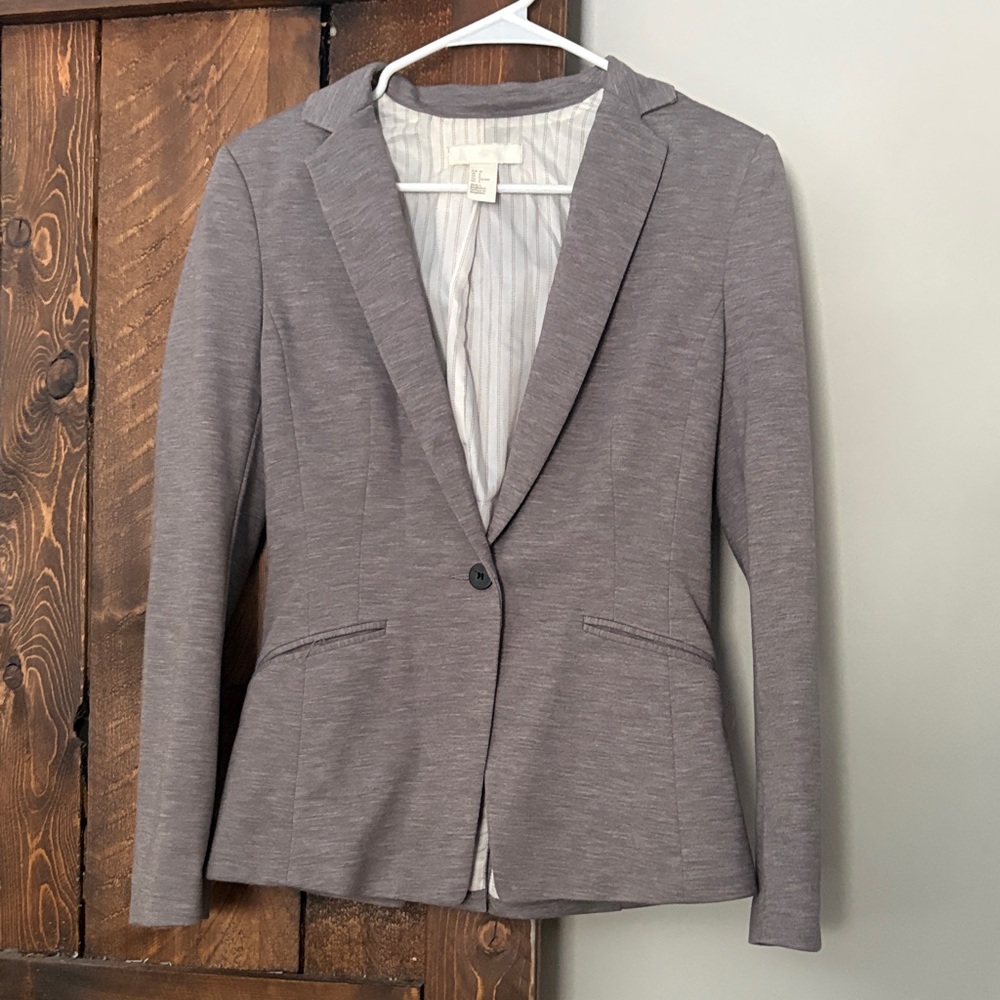 H&M Women's Gray Blazer